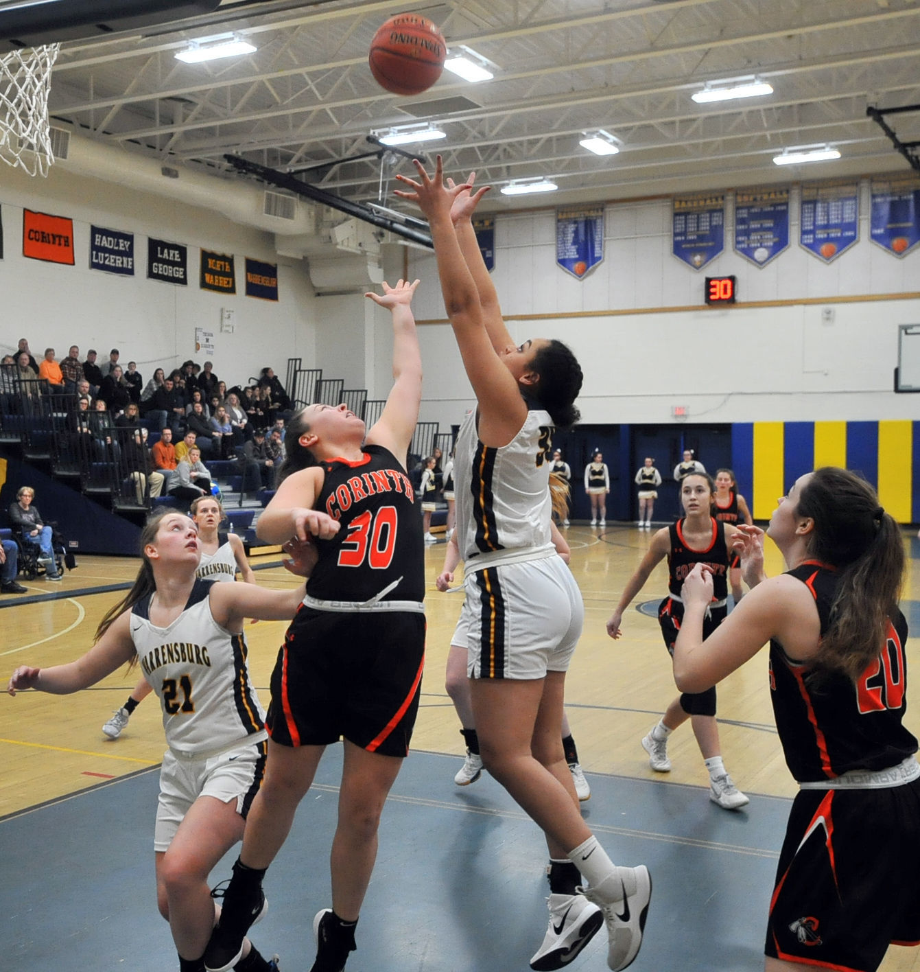 Girls basketball: Corinth at Warrensburg
